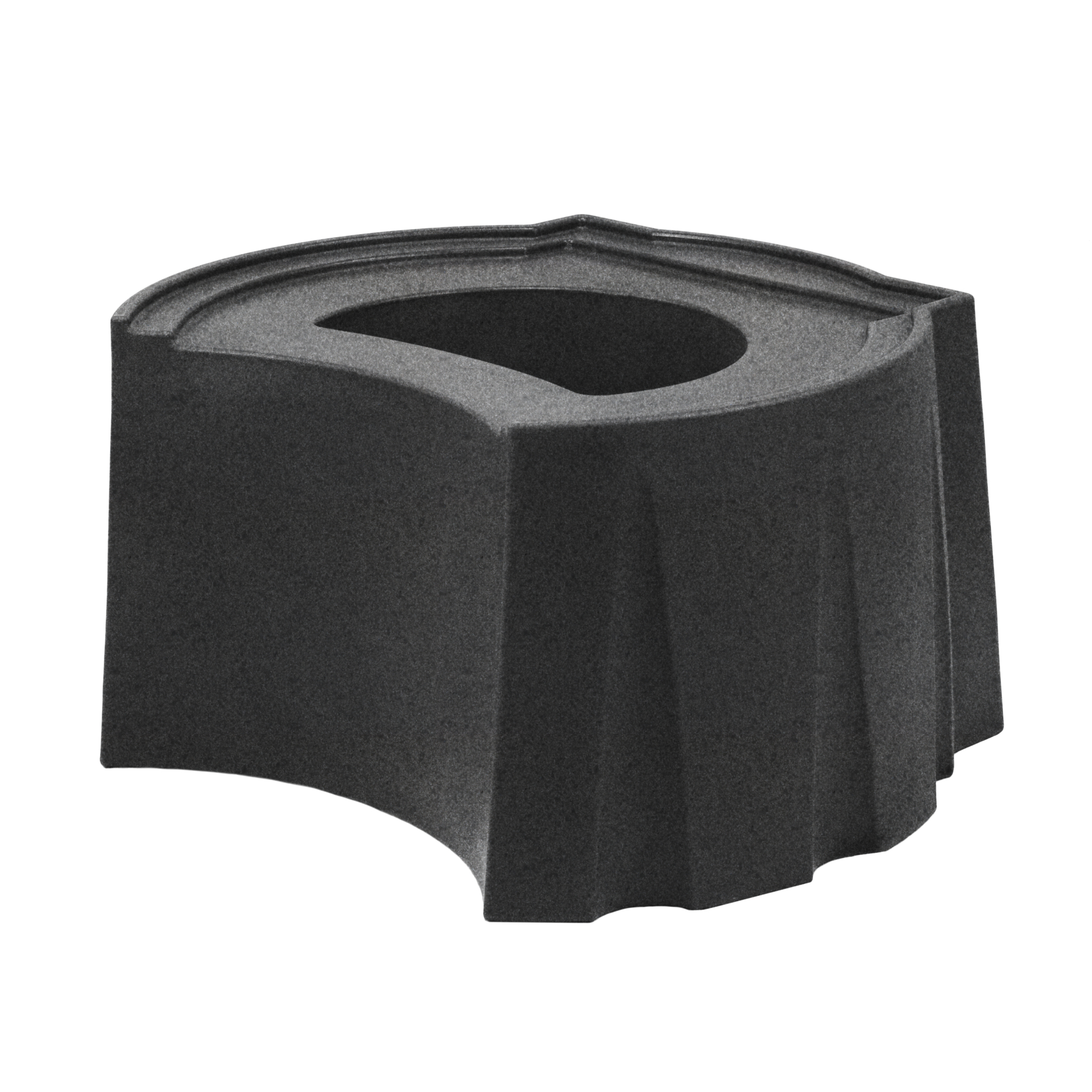 Good Ideas Rain Wizard Universal Rain Barrel Stand — Dark Granite, Fits 19-26in. Base, 1000-Lb. Capacity, Model# RW-UNI001-DAR